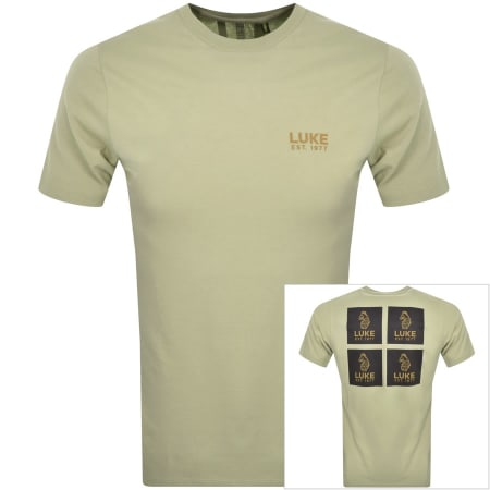 Recommended Product Image for Luke 1977 Back 4 Print T Shirt Green