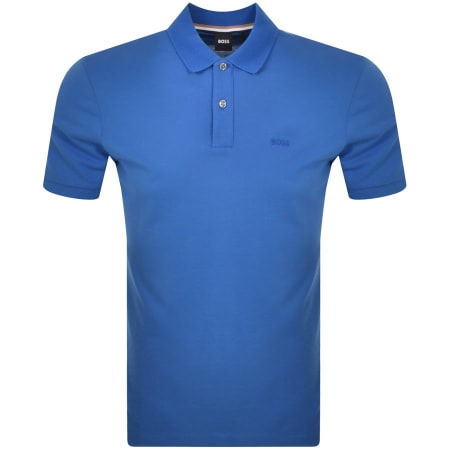 Recommended Product Image for BOSS Pallas Polo T Shirt Blue
