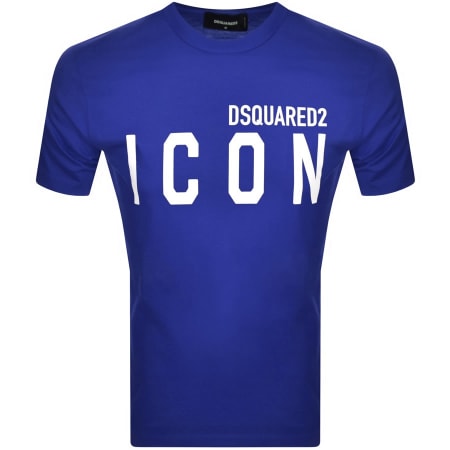 Product Image for DSQUARED2 Icon Short Sleeved T Shirt Blue