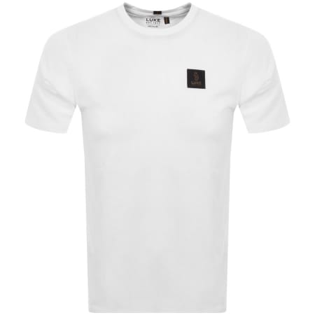 Product Image for Luke 1977 Brunei Patch T Shirt White