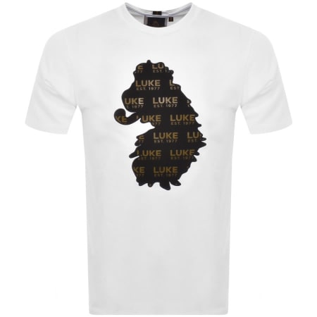 Product Image for Luke 1977 Fin Lion T Shirt White