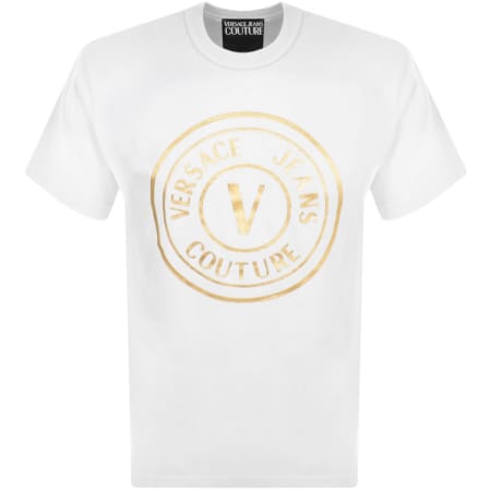 Recommended Product Image for Versace Jeans Couture Logo T Shirt White