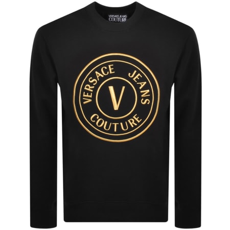 Product Image for Versace Jeans Couture Vemblem Sweatshirt Black