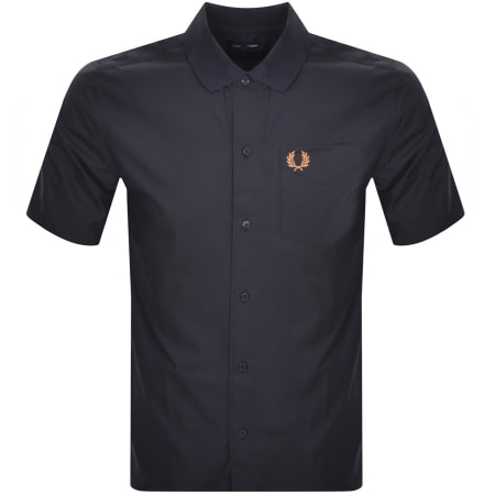Barbour Long Sleeved Dunnon Check Shirt Navy | Mainline Menswear