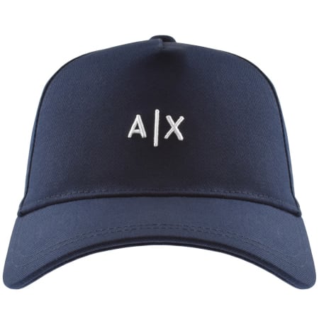 Armani Exchange Logo Baseball Cap Navy | Mainline Menswear
