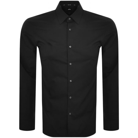 Tommy Jeans Long Sleeved Shirt Black | Mainline Menswear