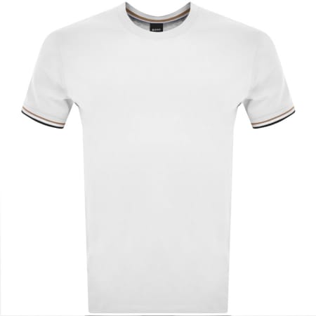 Product Image for BOSS Thompson 04 Jersey T Shirt White