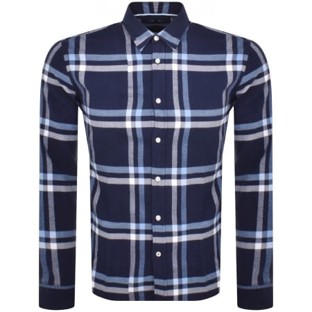 Product Image for BOSS Kent Long Sleeve Shirt Navy