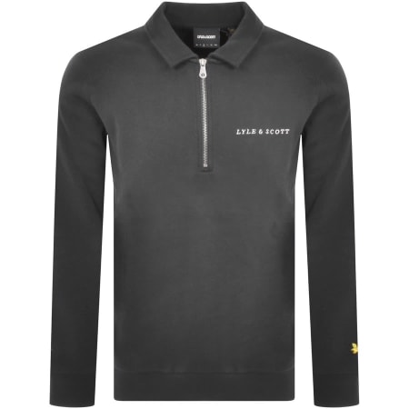 Product Image for Lyle And Scott Quarter Zip Sweatshirt Grey