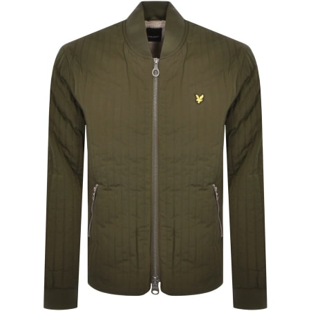 Product Image for Lyle And Scott Quilted Liner Jacket Green