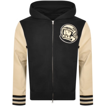 Recommended Product Image for Billionaire Boys Club Leather Sleeve Hoodie Black