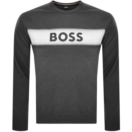 Product Image for BOSS Lounge Authentic Sweatshirt Grey