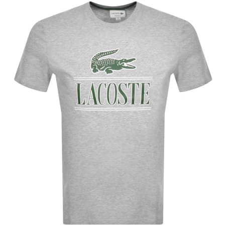 Product Image for Lacoste Logo T Shirt Grey