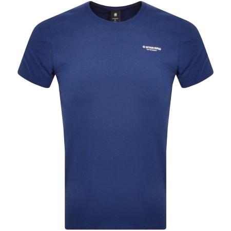 Product Image for G Star Raw Slim Base T Shirt Blue