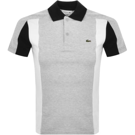 Product Image for Lacoste Logo Polo T Shirt Grey