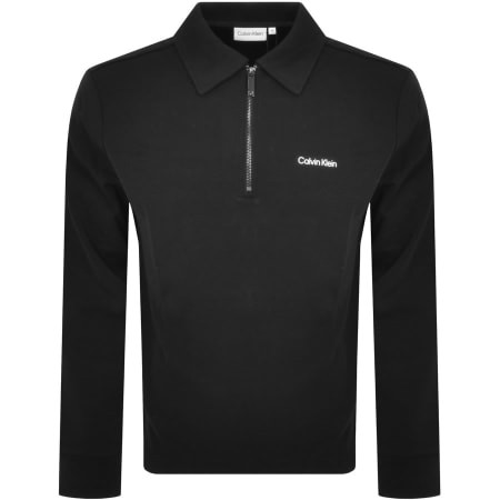 Product Image for Calvin Klein Half Zip Sweatshirt Black
