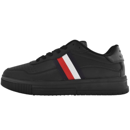 Product Image for Tommy Hilfiger Supercup Stripe Trainers Black