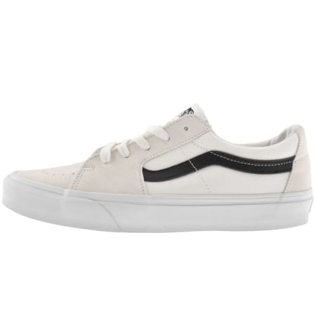 Product Image for Vans Sk8 Low Canvas Trainers White