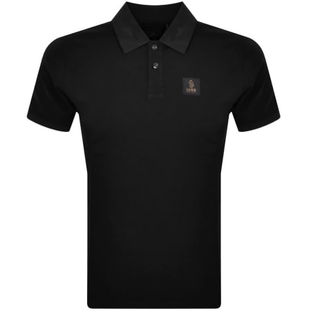 Product Image for Luke 1977 Laos Patch Polo T Shirt Black