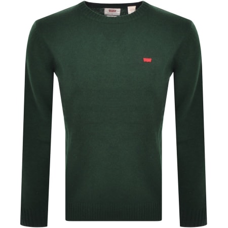Product Image for Levis Crew Neck Knit Jumper Green
