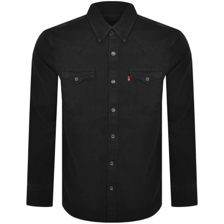 Product Image for Levis Barstow Western Long Sleeved Shirt Black