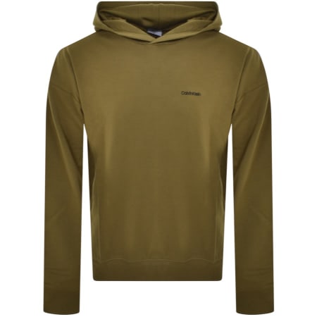 Product Image for Calvin Klein Lounge Logo Hoodie Green