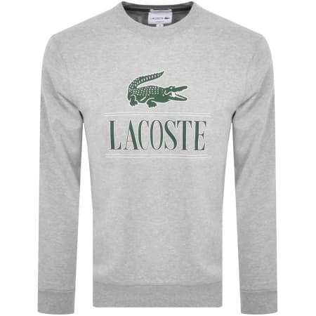 Product Image for Lacoste Logo Sweatshirt Grey