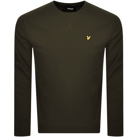 Product Image for Lyle And Scott Crew Neck Sweatshirt Green