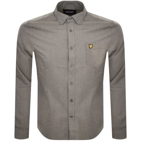 Product Image for Lyle And Scott Oxford Long Sleeve Shirt Green