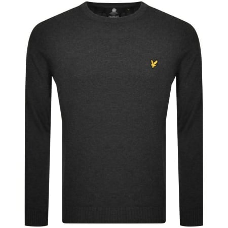 Product Image for Lyle And Scott Crew Neck Merino Knit Jumper Grey