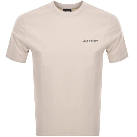 Product Image for Lyle And Scott Crew Neck T Shirt Beige