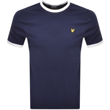 Recommended Product Image for Lyle And Scott Ringer T Shirt Navy