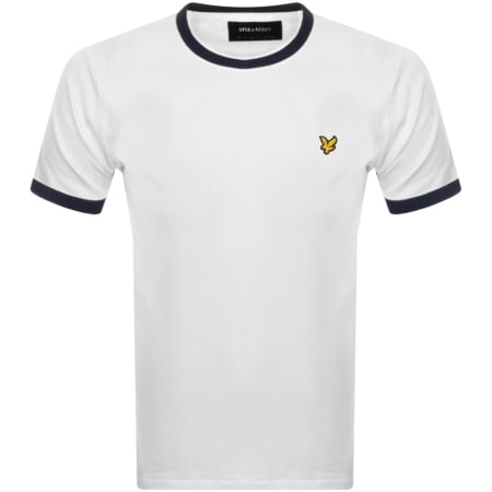 Product Image for Lyle And Scott Ringer T Shirt White