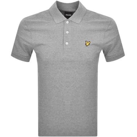 Recommended Product Image for Lyle And Scott Short Sleeved Polo T Shirt Grey