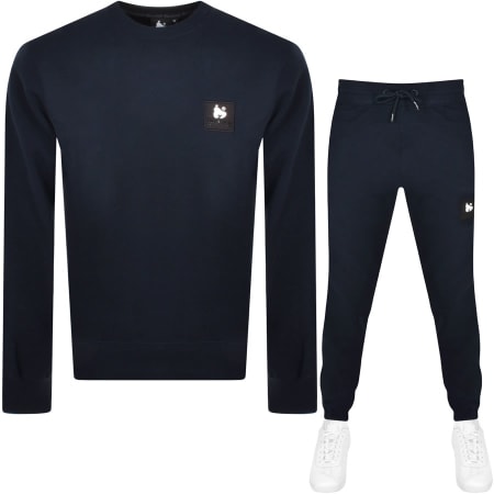 Product Image for Money Logo Crew Tracksuit Navy