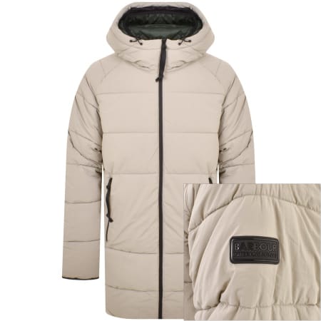 Product Image for Barbour International Lawers Quilt Jacket Beige