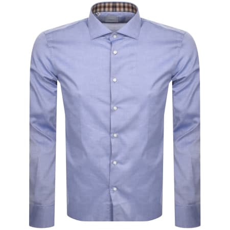 Product Image for Aquascutum London Long Sleeved Shirt Blue
