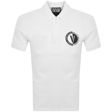 Product Image for Versace Jeans Couture Newvem Polo T Shirt White