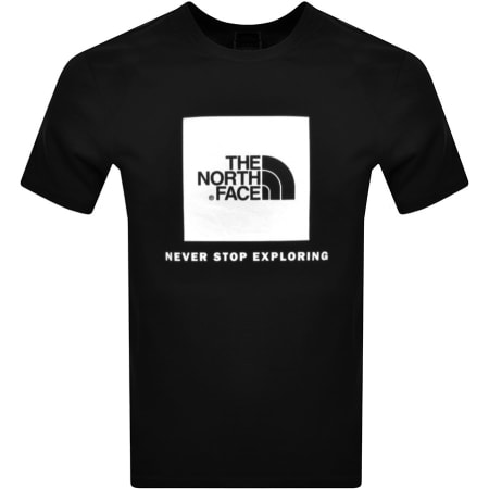 Product Image for The North Face Raglan Redbox T Shirt Black