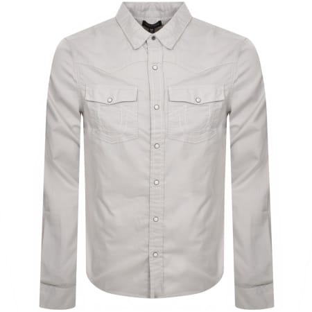 Product Image for True Religion Big T Western Shirt Grey