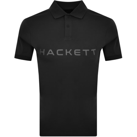 Product Image for Hackett Heritage Polo T Shirt Black