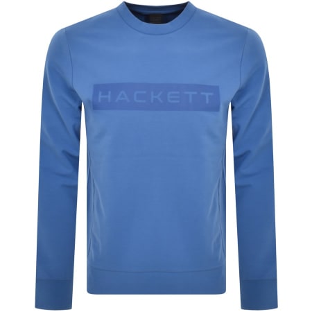 Product Image for Hackett Heritage Crew Neck Sweatshirt Blue