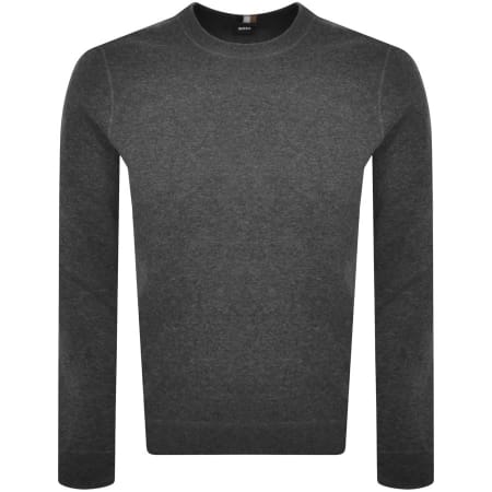 Product Image for BOSS Onore Knit Jumper Grey