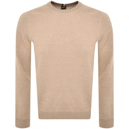Product Image for BOSS Onore Knit Jumper Beige