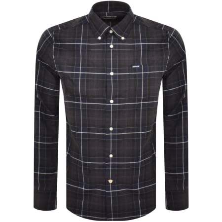 Recommended Product Image for Barbour Wetheram Long Sleeved Shirt Navy
