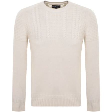 Product Image for Barbour Knit Jumper White