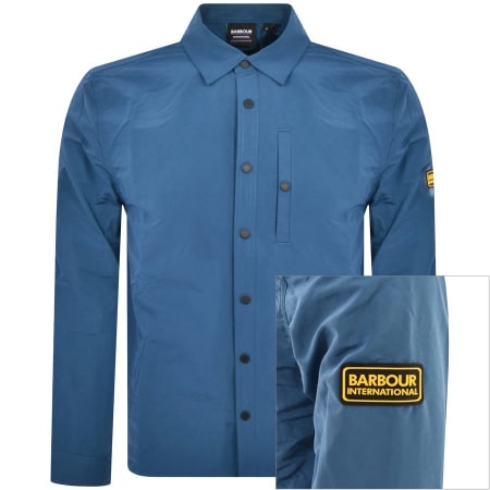 Product Image for Barbour International Link Overshirt Blue