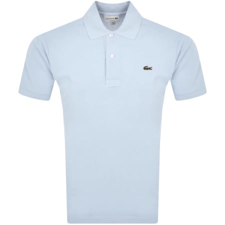 Product Image for Lacoste Short Sleeved Polo T Shirt Blue