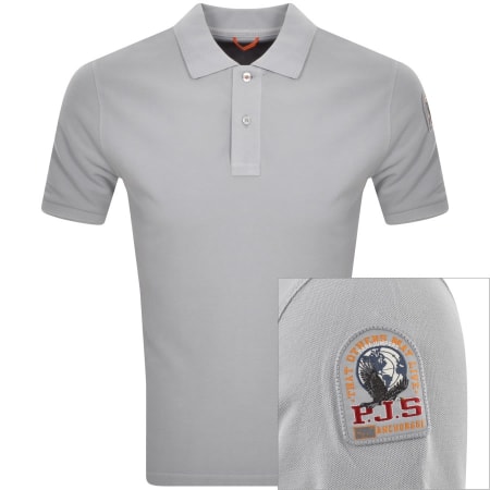 Product Image for Parajumpers Polo T Shirt Grey
