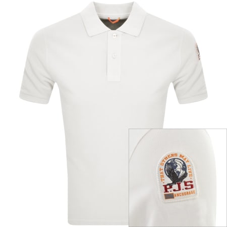 Product Image for Parajumpers Polo T Shirt White